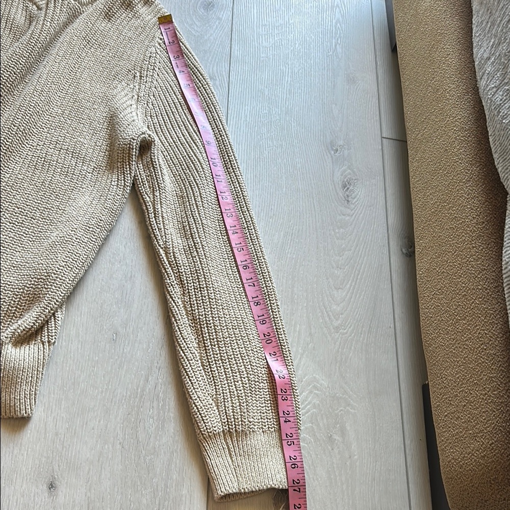 Sandro Cream Sweater // Size Large - Picture 6 of 6